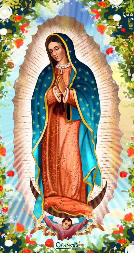 2.Virgen de Guadalupe Olivares no disponible