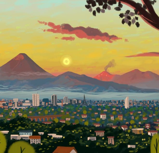 Paisaje de Guatemala